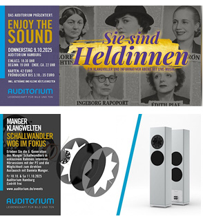 Auditorium & Manger Audio present: Music, People, Magic