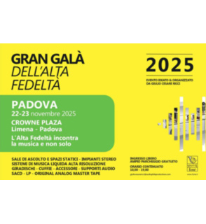 Manger Audio with Audio Graffiti – Gran Galà dell’Alta Fedeltà 2025 in Padua